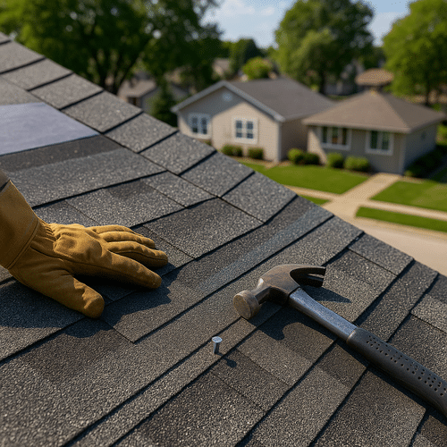 asphalt shingles