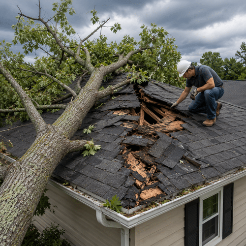 storm damage
